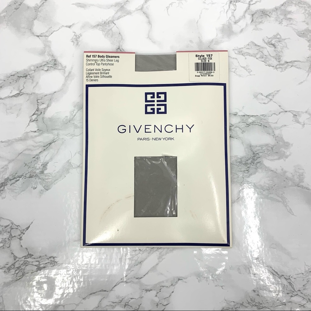 Givenchy Pantyhose in Shimmering Silver